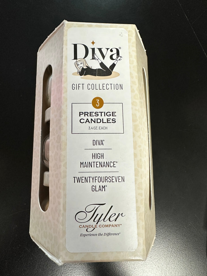 Tyler Candle Company Diva Gift Collection