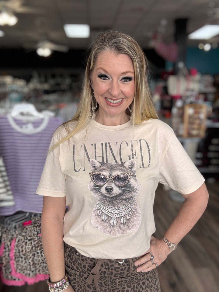 Unhinged Raccoon Tee