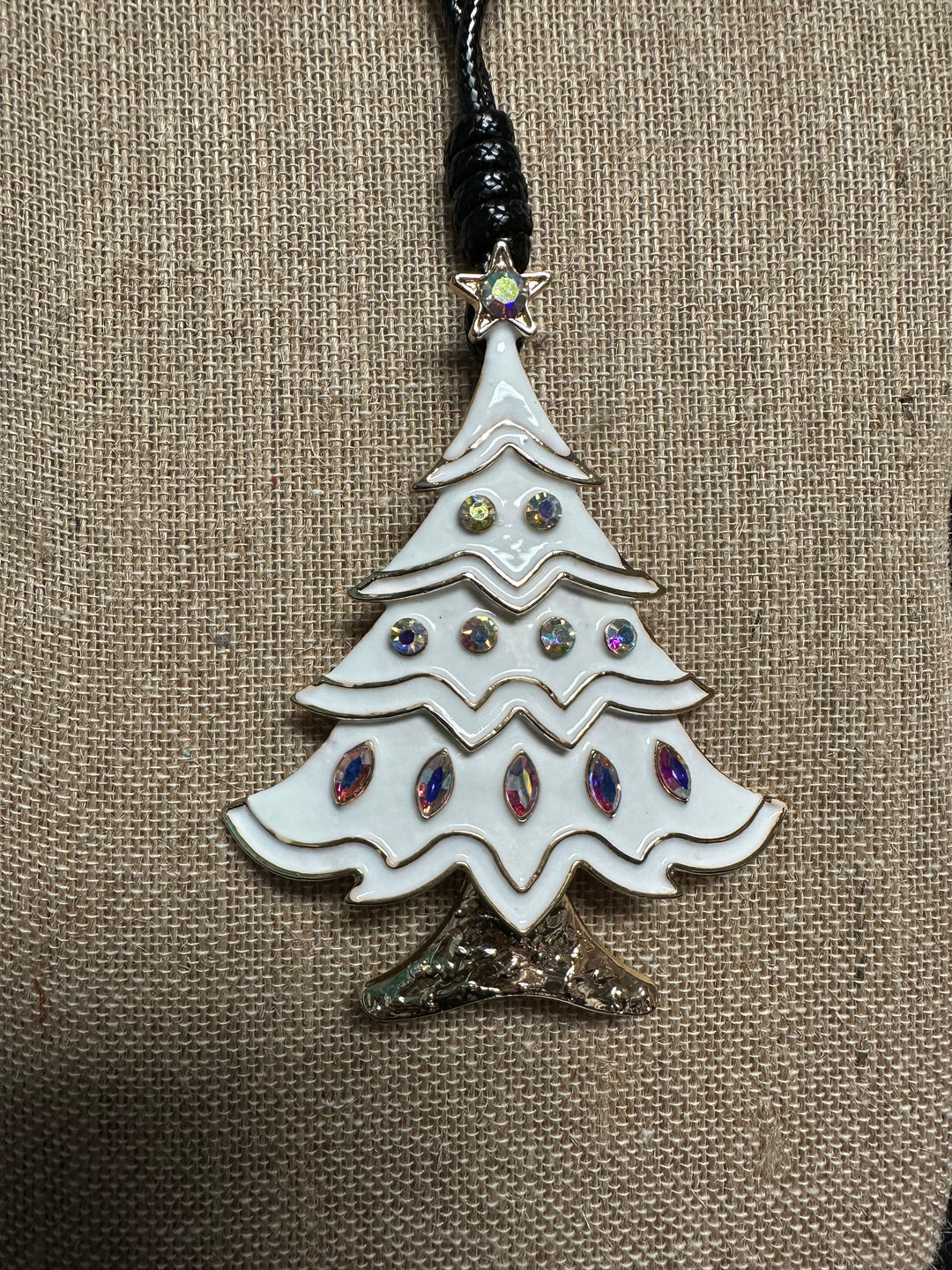 Christmas Tree Pendant Necklace