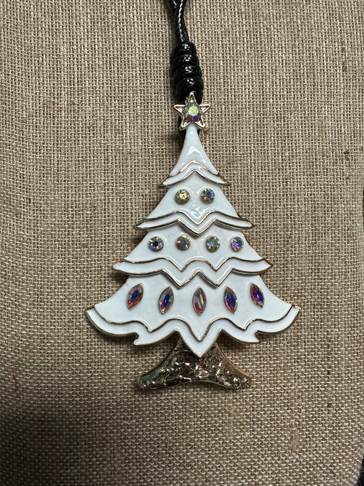 Christmas Tree Pendant Necklace