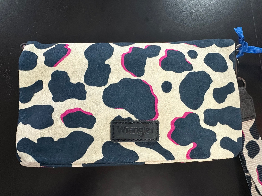 Wrangler Animal Print Crossbody Wallet