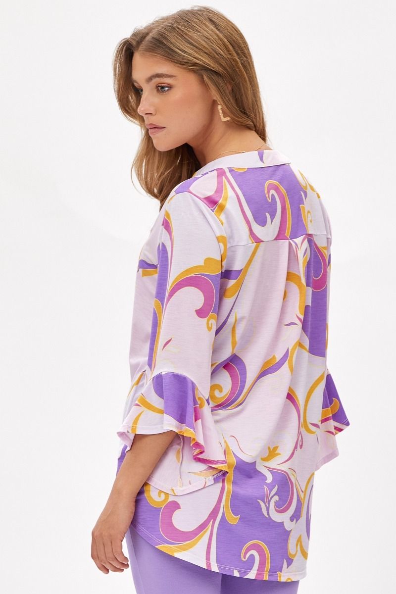 Faith in Lavendar Top