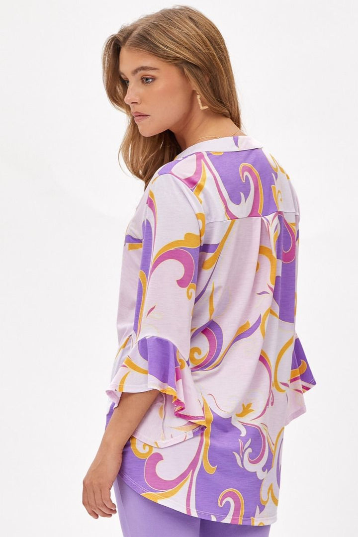 Faith in Lavendar Top