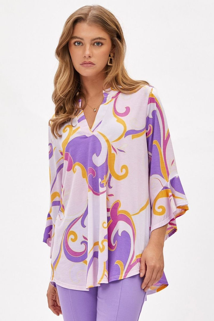 Faith in Lavendar Top