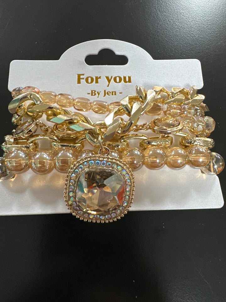 5 Bracelet Stacked Sets