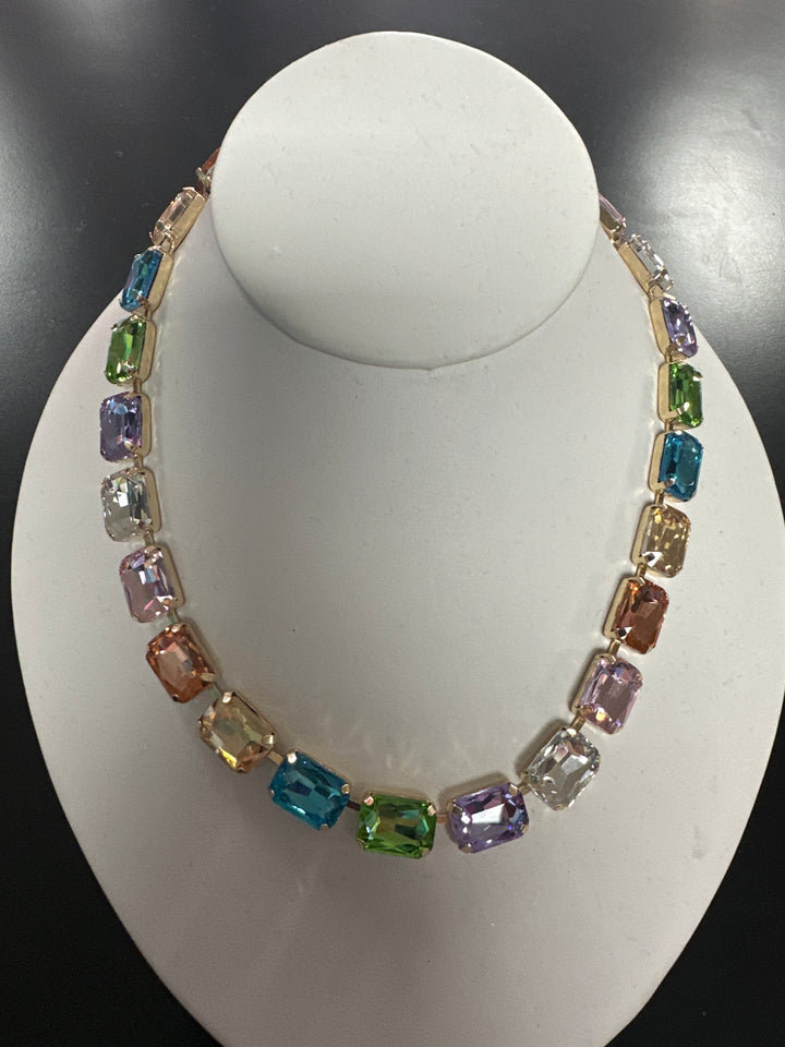Emma’s Faceted Stone Necklace