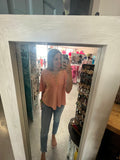 Dusty coral top