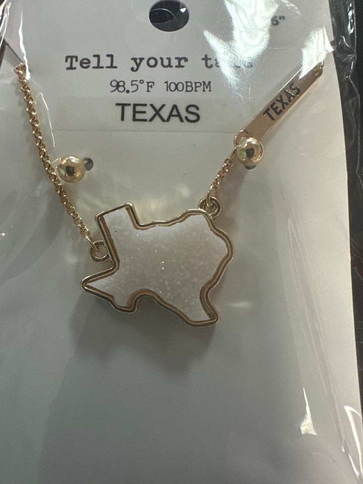 Texas necklace & Earrings Set