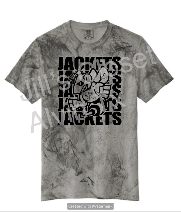 Stacked Jackets school tee
