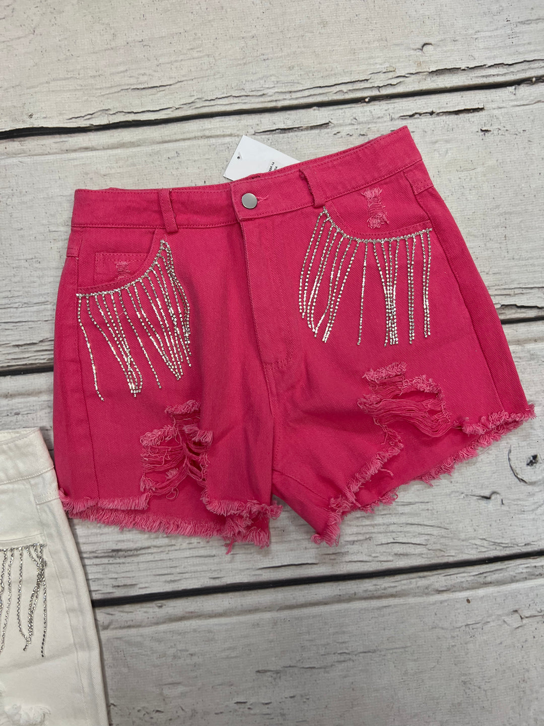 Rhinestone shorts