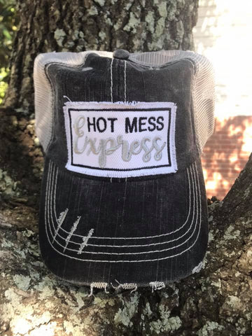 Hot Mess Express Conversation Trucker hat