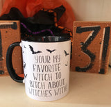 Witchy Friends Halloween Mug