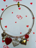 Valentines Charm Bracelet