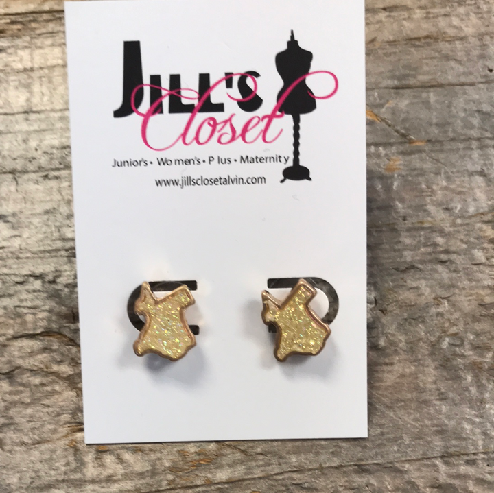 Texas Post Earrings