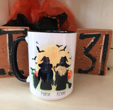 Witchy Friends Halloween Mug