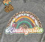 Kindergarten Rainbow tee