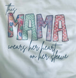 Mama heart sweatshirt
