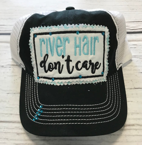 River hair don’t care Trucker hat
