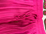 Electric pink skirt