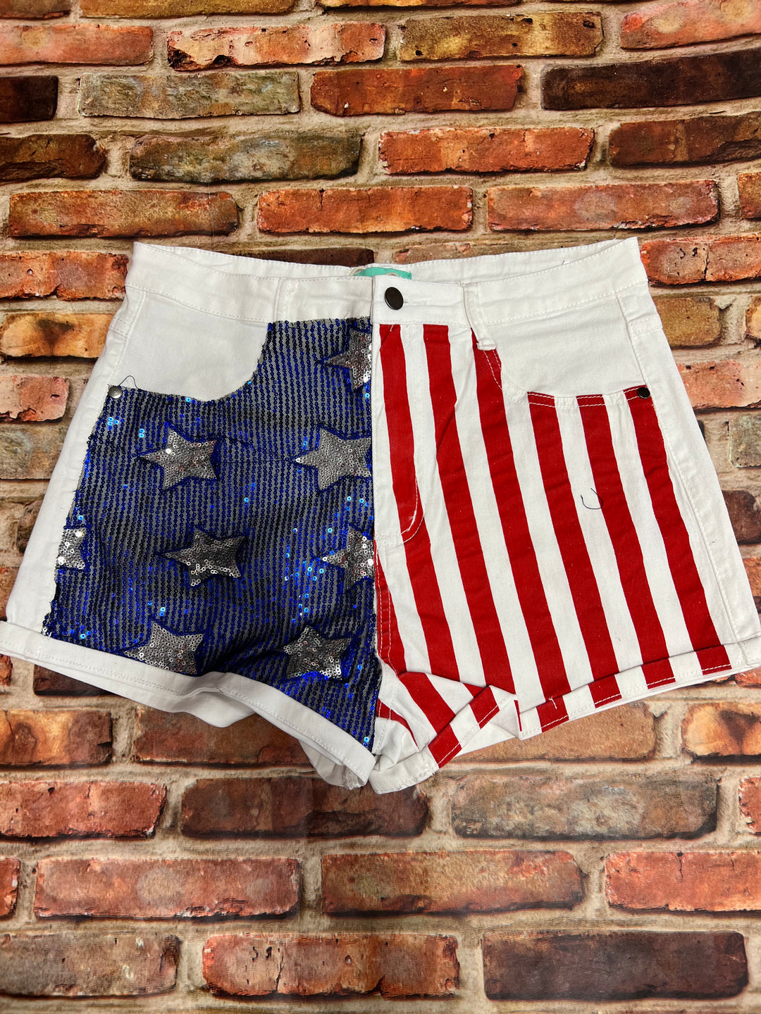 Star spangled shorts