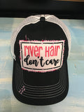 River hair don’t care Trucker hat