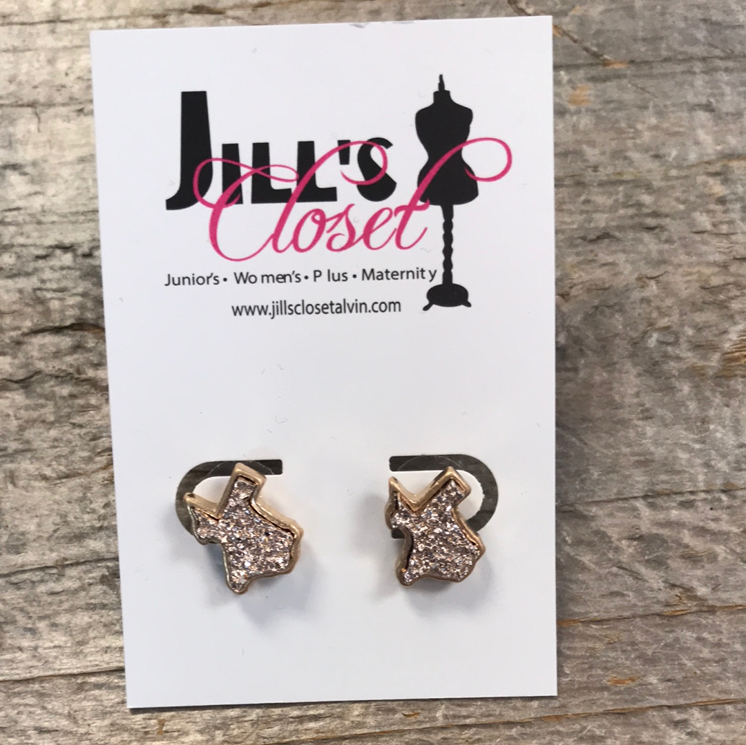 Texas Post Earrings