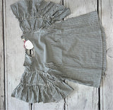 Stylish stripes top